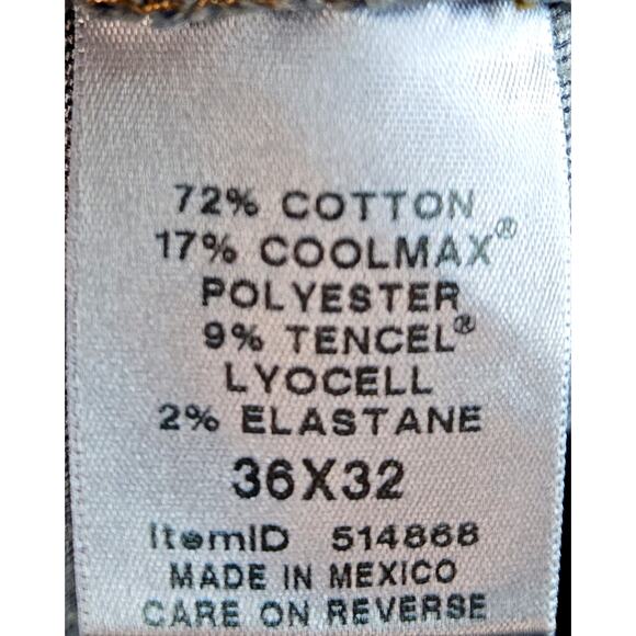 NWT L.L.Bean BeanFlex Slim Fit Straight Leg Denim Jean in Dark Vintage Size 36 - Picture 6 of 7